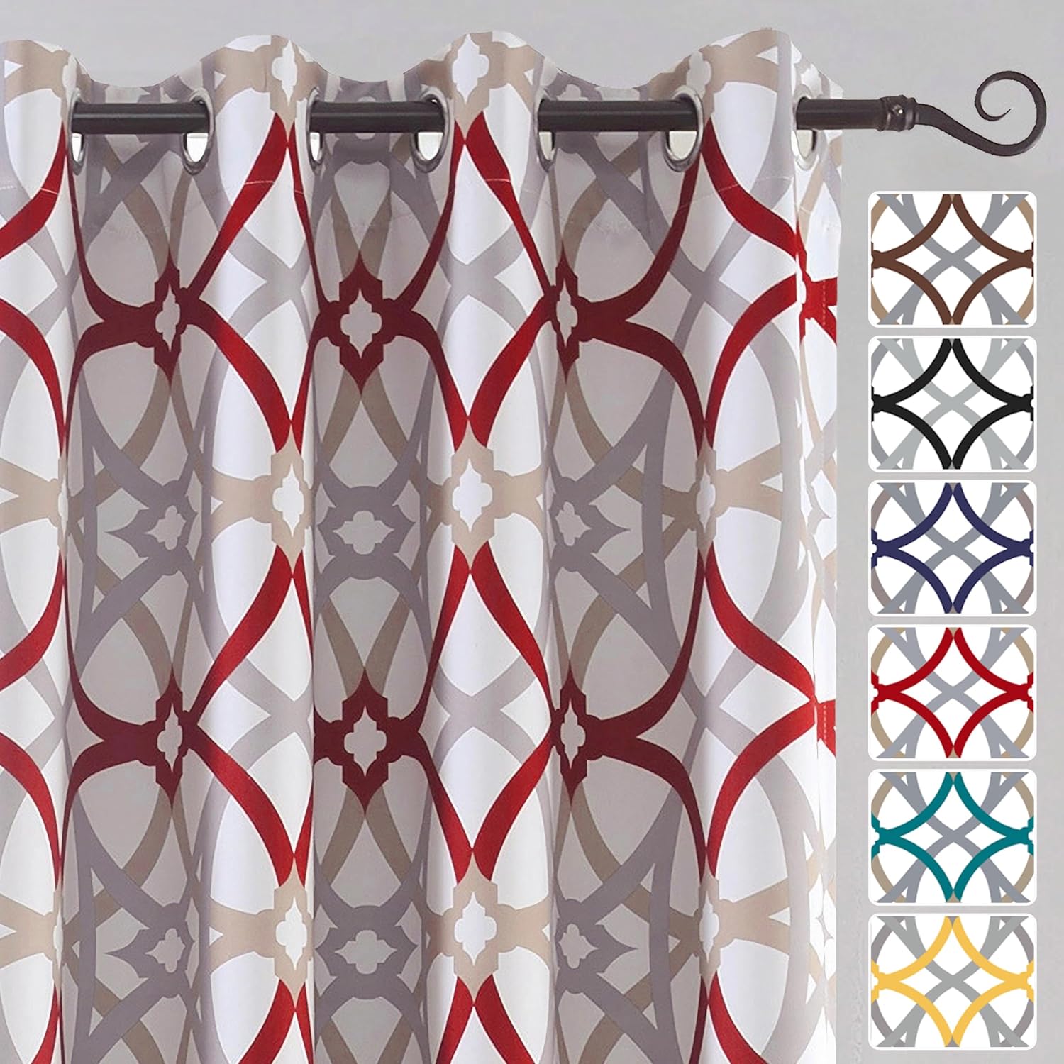 DriftAway Alexander 80 Blackout Curtains 2 Panels