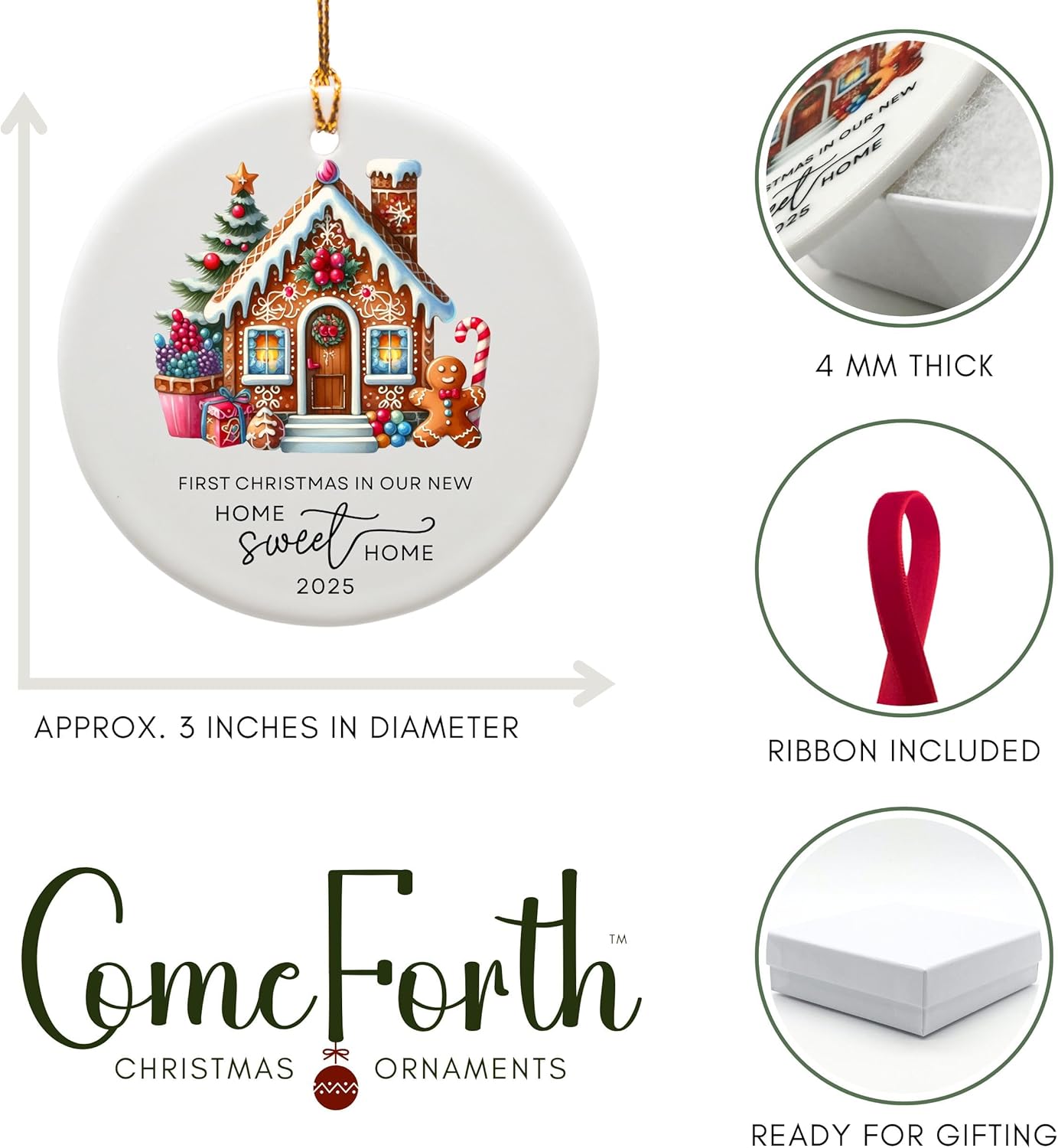 2025 House Warming Gift Ornament for Women