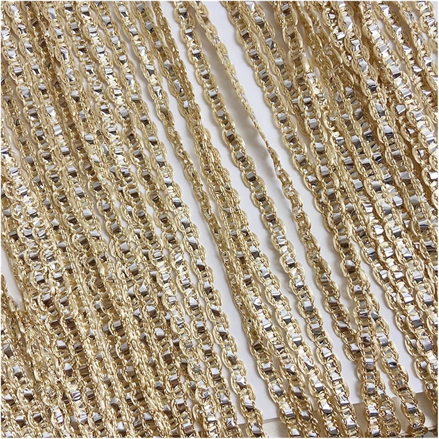 Shiny Tassel Curtain for Room Dividers and Windows