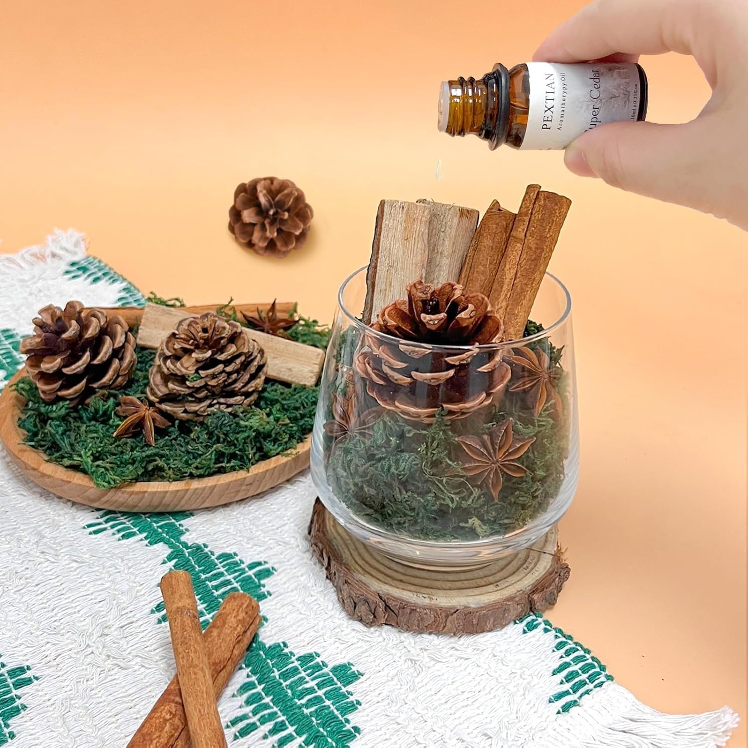 Woodland Christmas Potpourri Bowl Filler