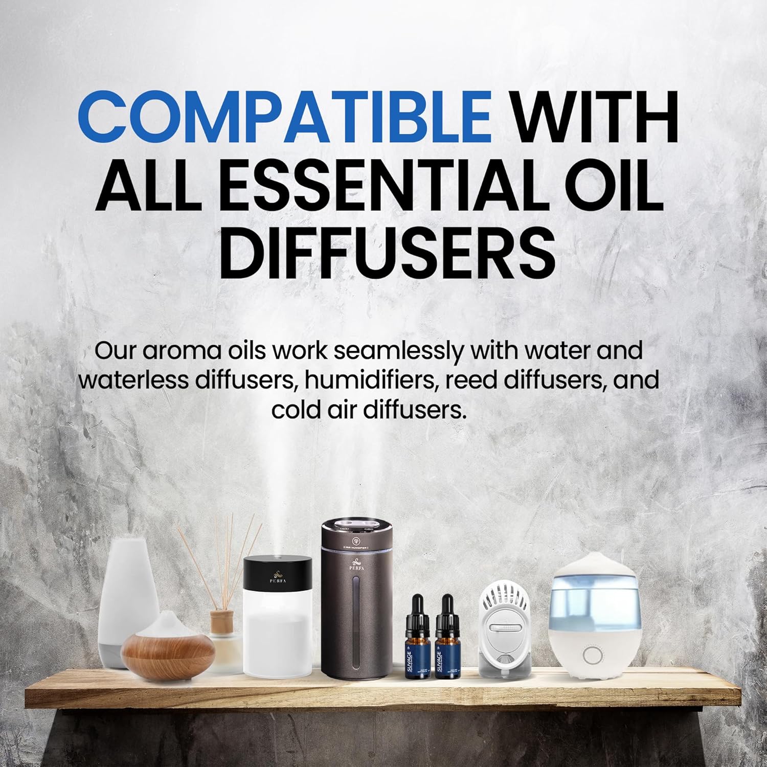 Perfa Suvage Perfume Inspired Diffuser Oil 10ml Luxury Scent Refill