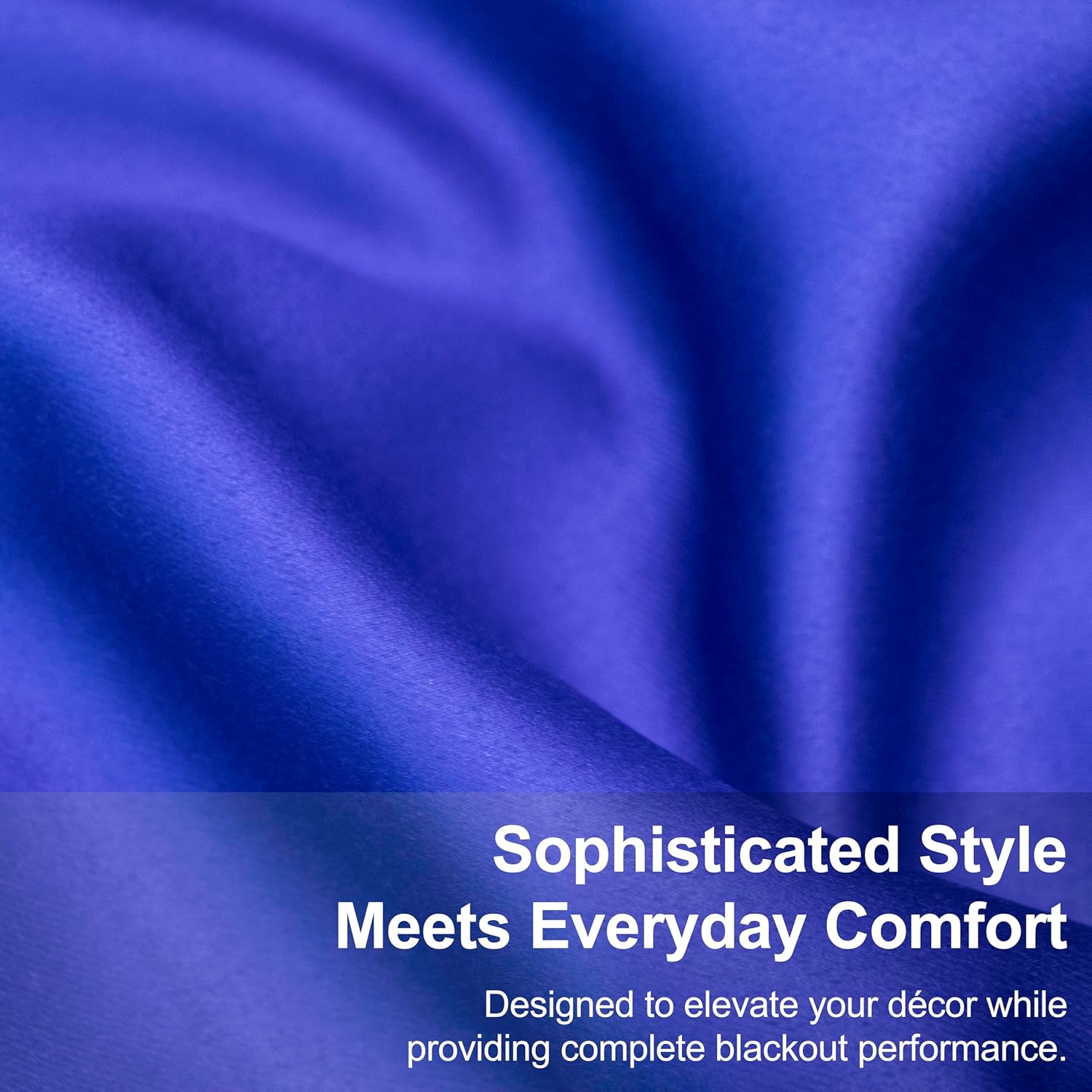Blackout Curtains for Bedroom and Living Room with Stainless Steel Grommets