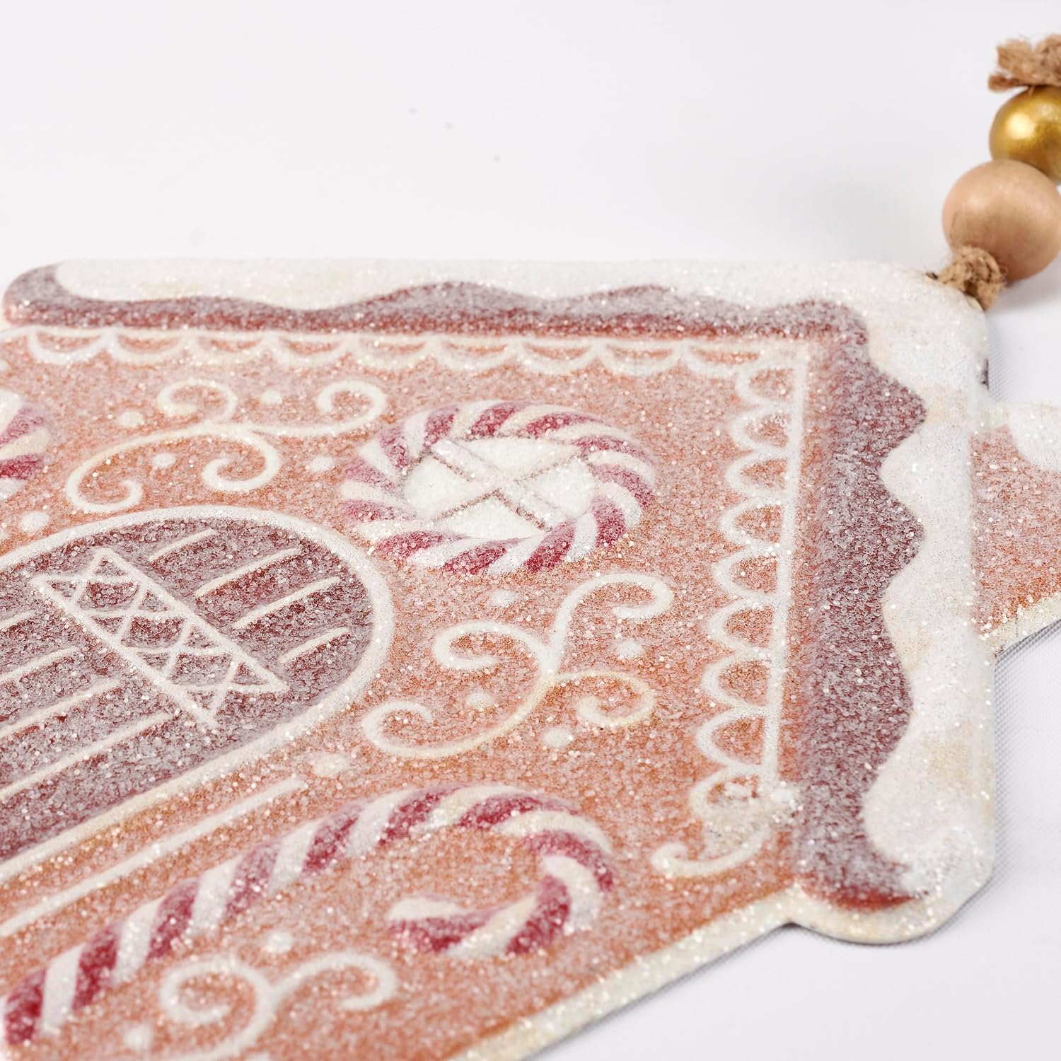 Primitives by Kathy Ornament Set Gingerbread Town