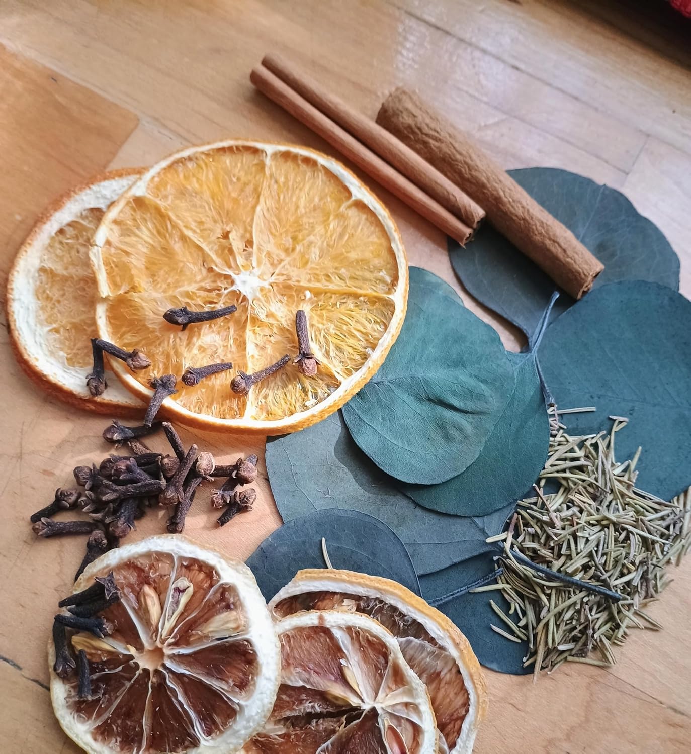 Natural Soothing Herbal Simmer Potpourri with Citrus and Spice