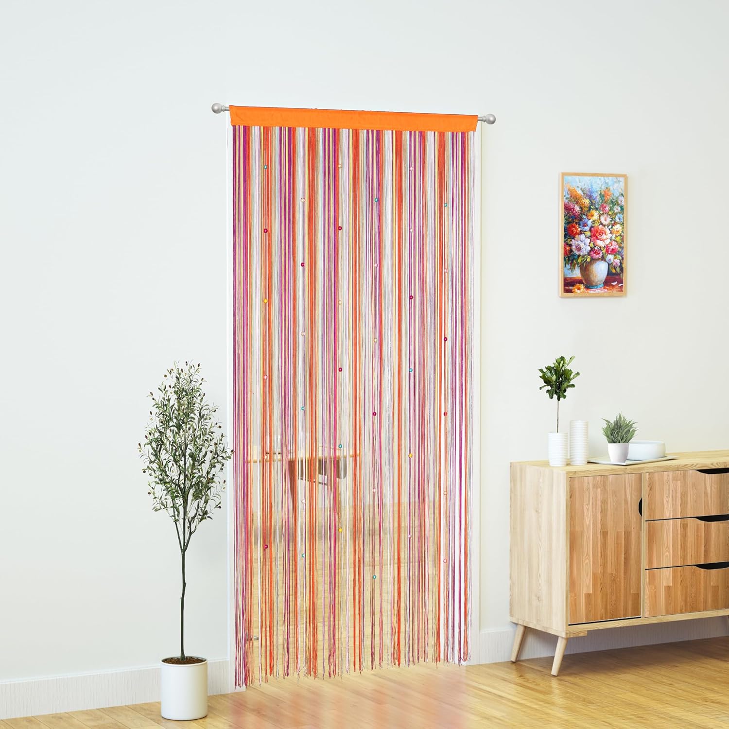 YaoYue Beaded Curtain Door String for Privacy Decor