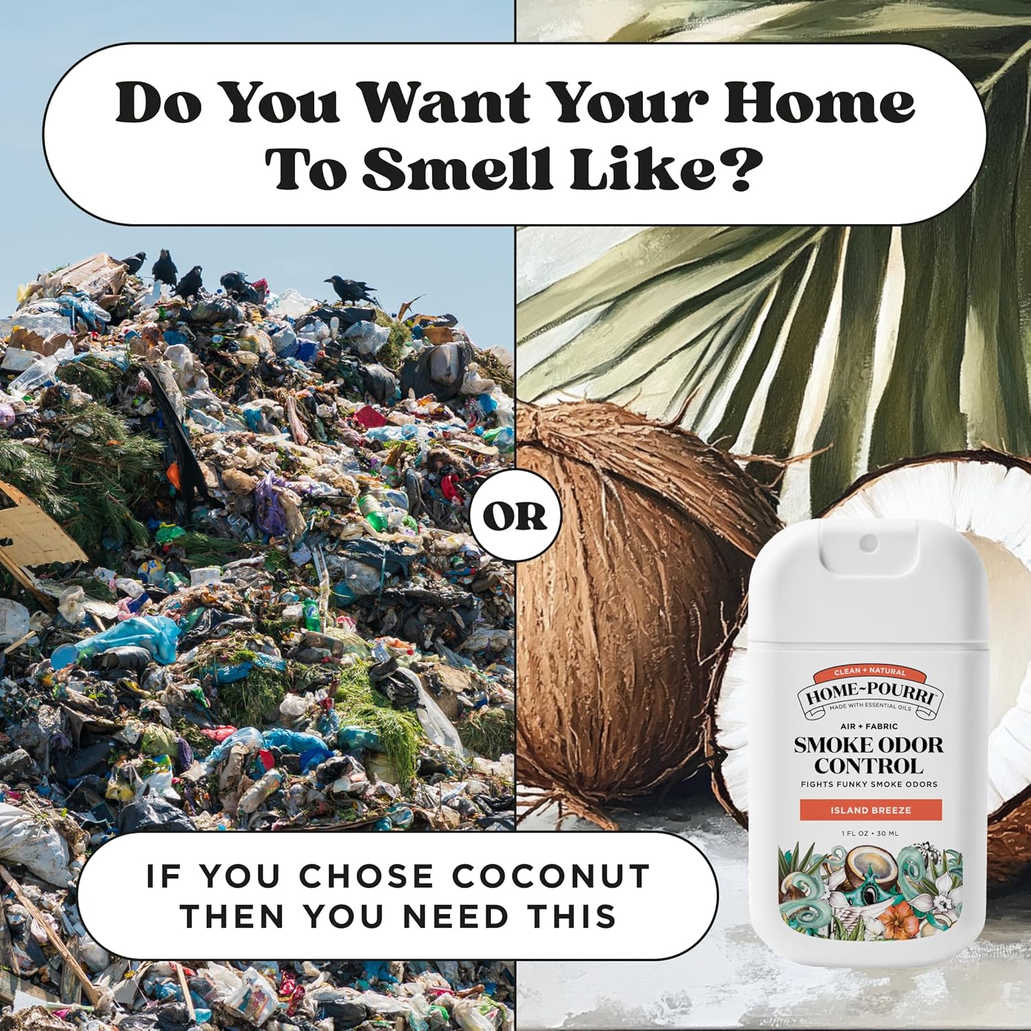 Poo-Pourri Island Breeze 30ml Pocket Home Deodorizer Spray