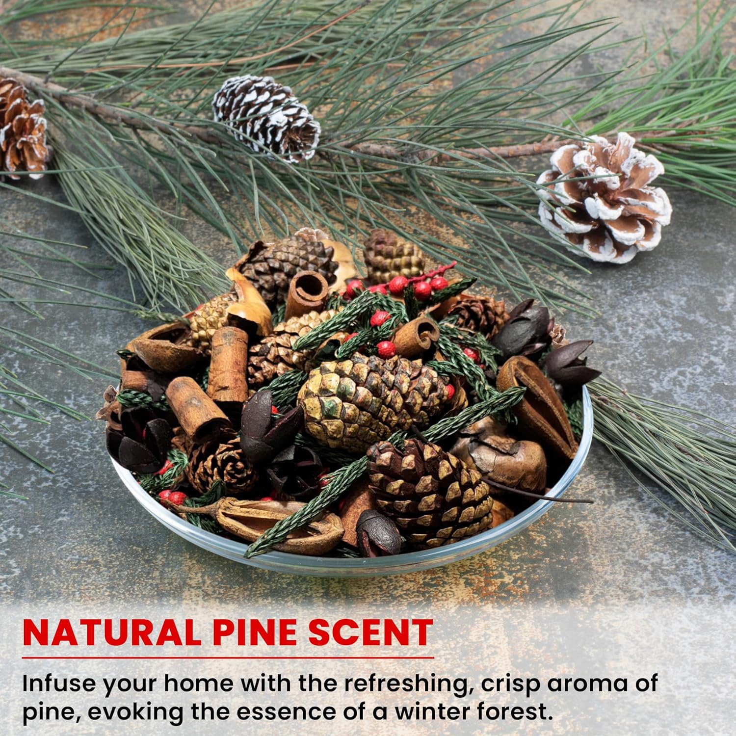 Winter Potpourri Bag Natural Woodland Scent