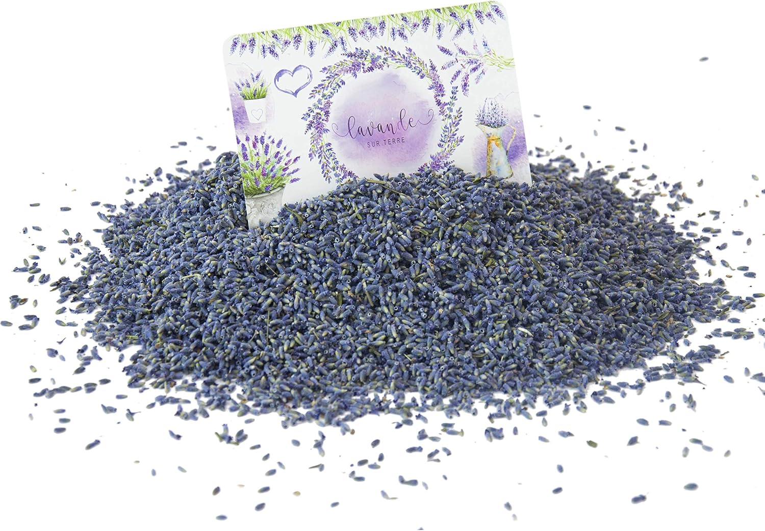 Lavande Sur Terre Dried Lavender Flower Buds 5 Ounces