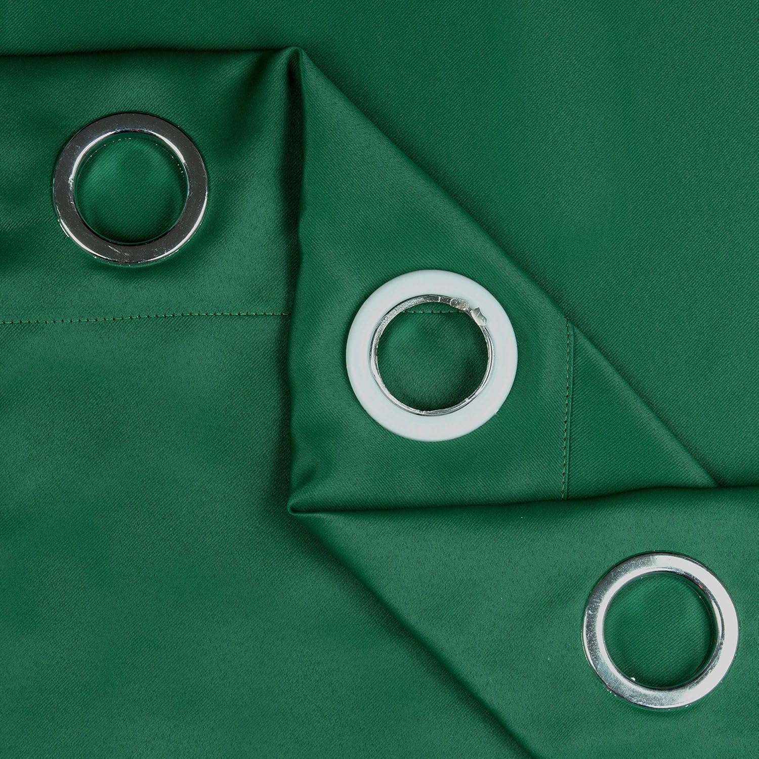 MDS Blackout Curtain Panel Emerald Green 42x72 Inch