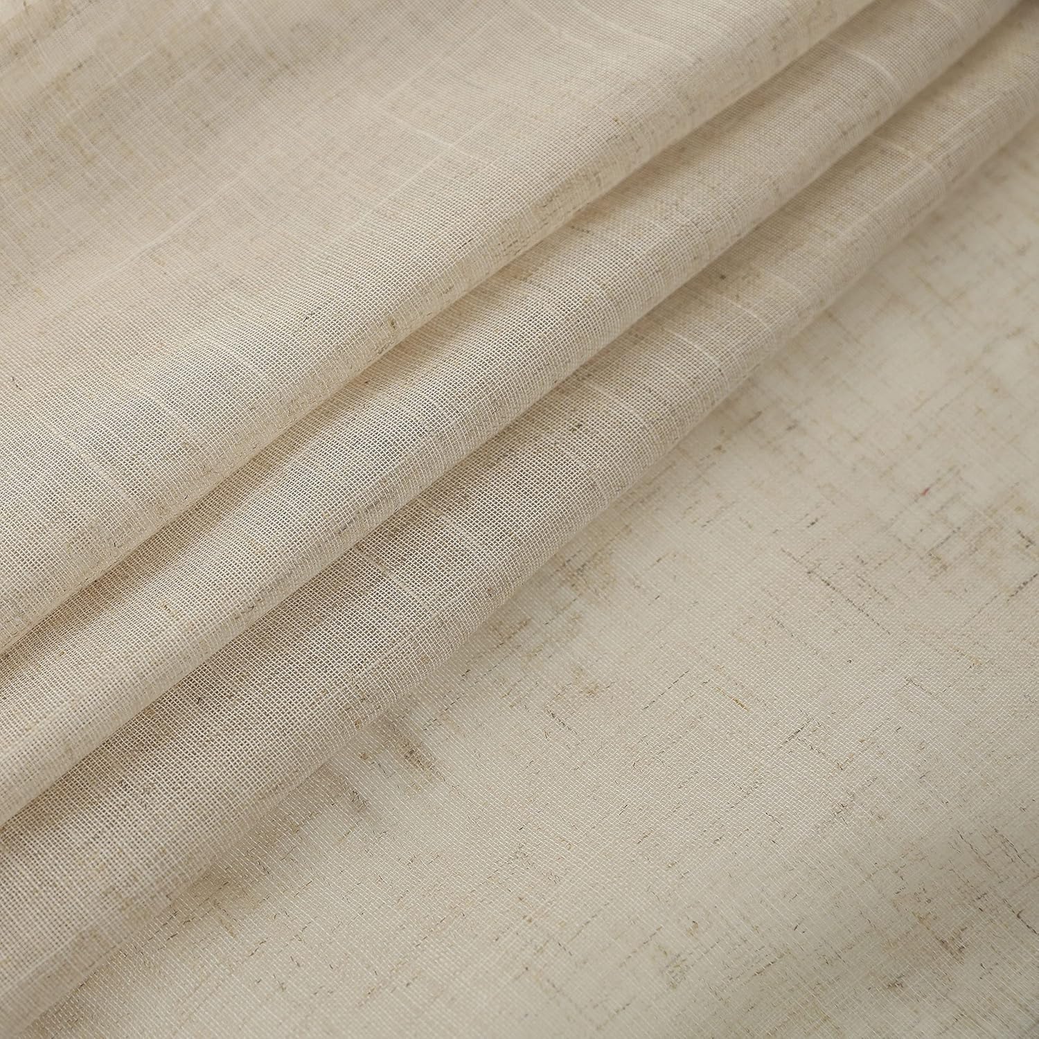 Demetex French Door Curtain 2 Panels 30x72 Beige