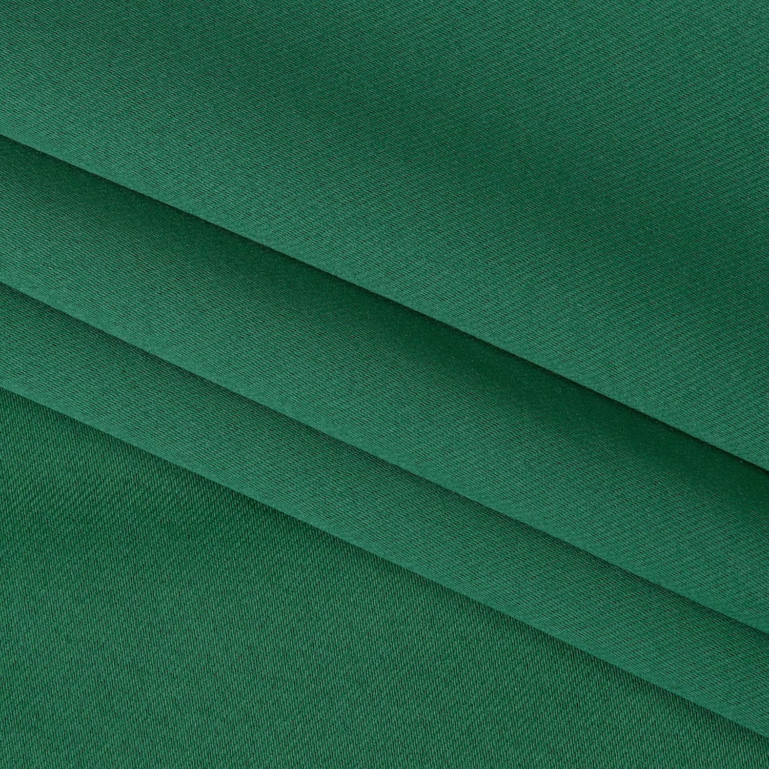 MDS Blackout Curtain Panel Emerald Green 42x72 Inch