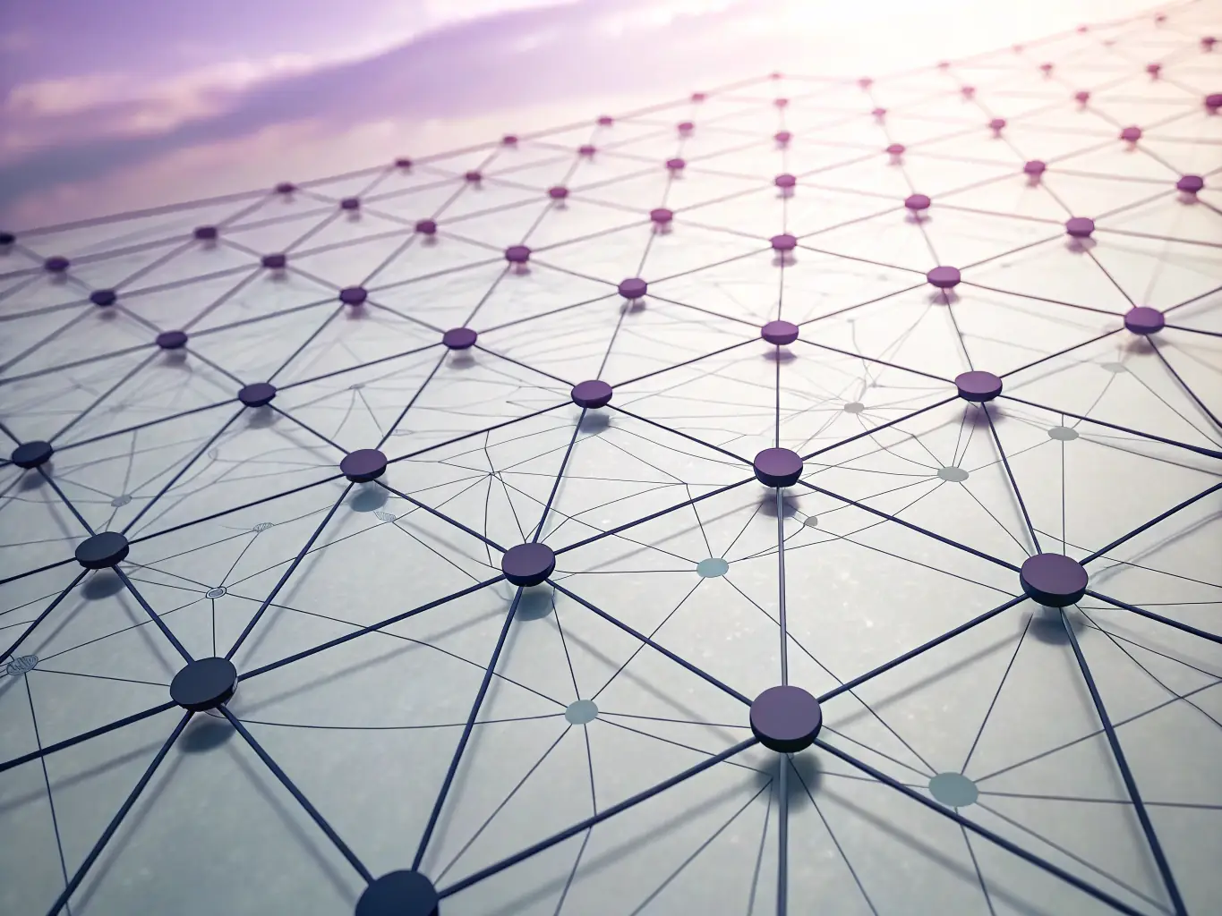 An abstract representation of blockchain technology intertwined with a brand logo, symbolizing secure and transparent brand interactions.